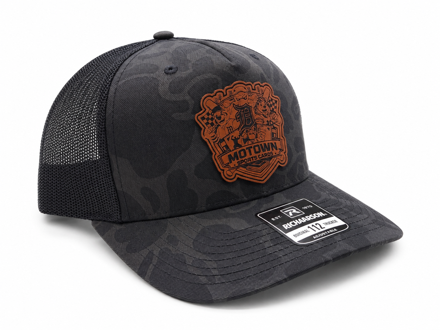 Official Card Show Hat -Black Camo